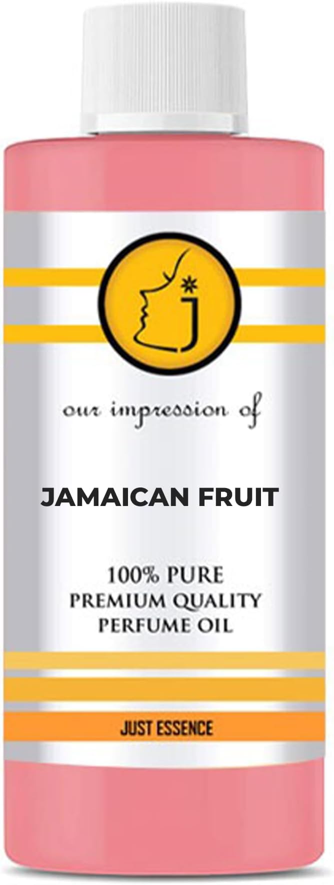 Just Essence Jamaican Fruit Fregrance Perfume Oil for Perfume Making, Personal Body Oil, Soap, Lotion, Candle Making & Incense | Premium Quality Undiluted & Alcohol Free | 8 Fl Oz
