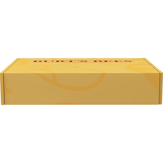 Burt's Bees Lip Care & Color Gifts Kit - Original Beeswax Moisturizing Lip Balm, Hibiscus & Red Dahlia Tinted Stain + Balm Duos, Conditioning Scrub & Overnight Sleeping Mask Exfoliator
