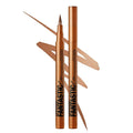 Liquid Eyeliner Pen with Ultra Fine Felt Tip - Matte Bronze, Waterproof, Smudge Proof & Quick Drying for Long Lasting Wear (10#)