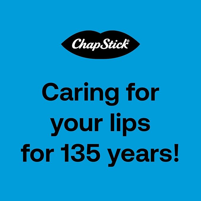 ChapStick Dry Lips & Cold Sore Pain Relief Bundle – Classic Medicated 3-Pack + Original Moisturizer Lip Balm with SPF 15, 0.15 Oz Ea (4 Piece Set)