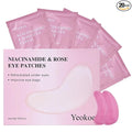 Yeokoe Under Eye Patches for Dark Circles,Puffy Eyes,20 Pairs Face Masks SkinCare With Niacinamide and Rose for Rehydrated