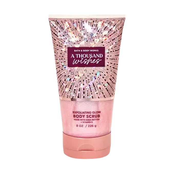 Bath & Body Works Bath and Body Works Creamy Body Scrub 8 Ounce (A Thousand Wishes)