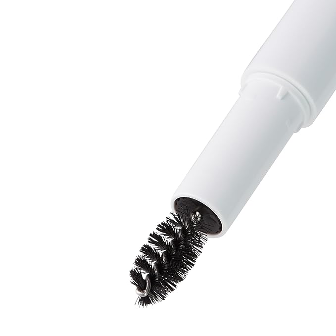 No7 Brows Wax Stick & Styler - Clear Eyebrow Wax with Built-In Brush for Setting, Taming & Styling Brows - Great for a Fuller, More Volumized Look (0.24 oz)