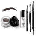 Cosmetics Pigment Activator,Mixing Liquid Eyebrow Pomade Pencil Kit for Eyebrows Makeup, with Waterproof Eyebrow Pencil,Dual-ended Eyebrow Brush,Eyebrow Pomade-Dark Brown