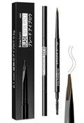 MAVENI Browcharm Microblading Eyebrow Pencil for Women,0.1mm Ultra-Fine Mechanical Pencil,Draws Tiny Brow Hairs and Fills in Sparse Areas and Gaps,Makeup Brow Definer Waterproof (mini 03 Light Brown)