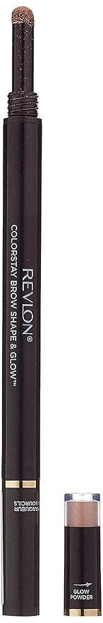 Revlon ColorStay Brow Shape and Glow, Soft Black