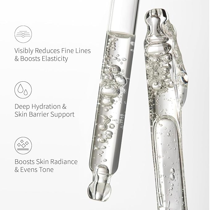 NAD+ Anti-Aging Peptides Serum – Fresh Activation, NAD+ & Collagen Peptides for Wrinkle Repair & Firming, Hydration & Brightening Without Microneedling, 20-days Supply for All Skin Types