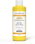 Aroma Depot 4 oz / 4 Ounce Coco Mango Unisex Perfume/Body Oil Our Interpretation, Premium Quality Uncut Fragrance Oil Soap, Candle Making & Incense