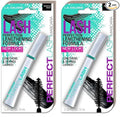 L.A. COLORS Perfect Lash Mascara (carded), Black CBMS319A (Pack of 2)