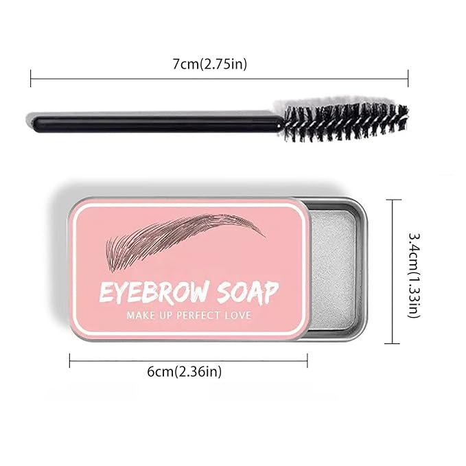 Eyebrow Eyebrow Soap 4D Eyebrow Gel Long Asting Eyebrow Wax Eyebrow Cover Girl (z3-A, One Size)