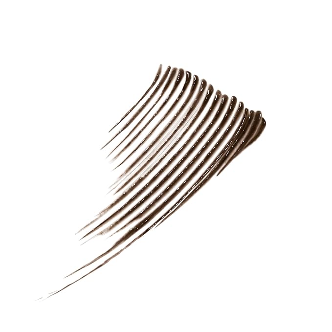 Almay Eyebrow Gel with Marula Oil, Flake-Free & Lightweight Brows, Hypoallergenic, Medium Brown, 1 Count