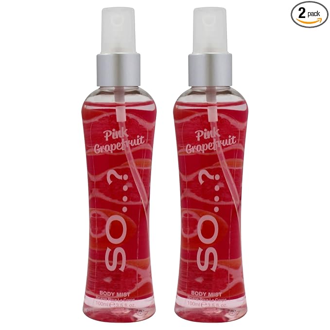 Pink Grapefruit Body Mist by So…? for Women - 3.5 oz Body Mist - Pack of 2