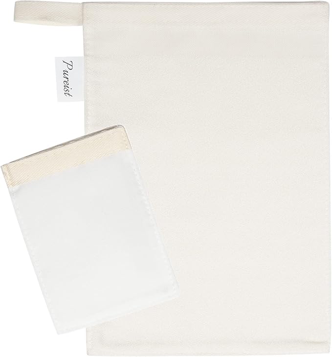 Deep Exfoliating Mitt – 100% Natural Floss Silk | Dead Skin Remover, Keratosis Pilaris Treatment, Pre-Tanning Prep & Ingrown Hair Solution