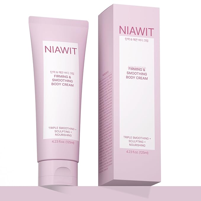Firming Smoothing Body Cream – Targeted Anti-Cellulite & Skin Sagging Care, Advanced Tightening Cream for Thighs, Stomach & Butt | Visible Lifting, Sculpting & Anti-Aging Moisturizer