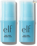 e.l.f. Stay Cool Primer Stick,Hydrating Gel Primer Preps Skin For Makeup,Imparts A Cooling Feel,Infused With Aloe Water,Vegan & Cruelty-Free,(Pack of 2)