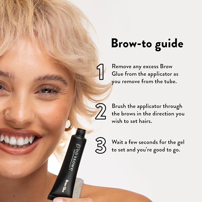 HD BROWS Brow Glue Brow Setting Gels Extreme Hold Gel