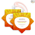 Ultra-Lightweight Dry-Touch Water-Resistant Sunscreen SPF50 PA+++, Broad Spectrum UVA/UVB Protection,Daily Airy-Fit Sunscreen Gel,Oil-Free Non-Greasy Formula, No White Cast,for Sensitive Skin,2 Pack