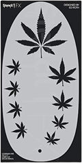 Stencil1FX Mary Jane Makeup Stencil Quality Reusable Stencils for Costumes, Dress Up, Halloween, Cosplay, Face Painting, Raves, Festivals, Parades, Parties, Parades, Parties
