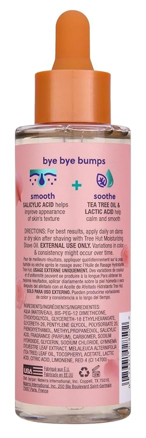 Tree Hut Moroccan Rose After Shave Serum, Helps Keep Skin Smooth & Soothed After Shaving, Sensitive, 4.3 Fl Oz
