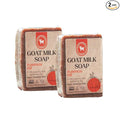 Honey Sweetie Acres 2-Pack Pumpkin Pie Goat Milk Soap - All Natural 5 oz Handmade Bar Soap – Moisturizing, Gentle for Sensitive Skin, Eco-Friendly, Made in the USA