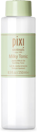 Pixi Milky Tonic, Calming & Hydrating Tonic Containing Jojoba Milk, Infused with Oat Extract to Soothe, Alcohol-Free Daily Nourishing Toner, 8.5 fl oz/ 250 mL