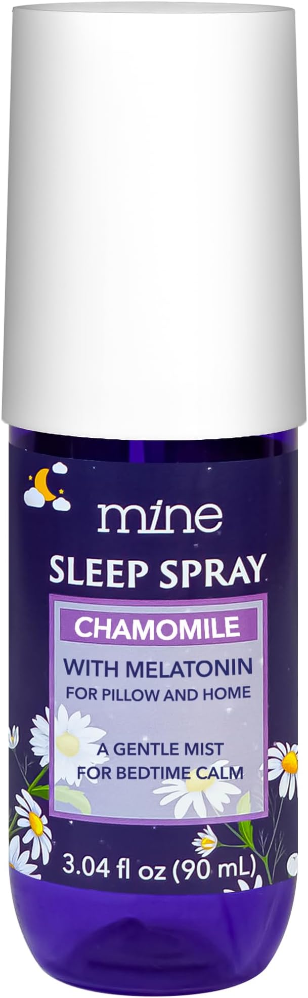 Chamomile Inspired, Lavender Sleep Spray with Melatonin - Relaxing Father Gifts – Natural Pillow Mist for Sleep, Lavender & Cedarwood Blend, Gifts for Teen Girls and Women