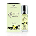 Al-Rehab Spanish Vanilla Perfume Oil 6ML (0.2 Oz) - Arabian Oils For Women - Long Lasting Concentrated Oil - A Luxurious Soft & Sweet Women's Fragrance For An Elegant Touch