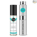 CA Perfume Duo Impression of Fleur De Portofino For Women And Men Perfume Layering Set Long Lasting Travel Size EDP + Body Oil Roll-On Bottle 0.27 Fl Oz+0.33 Fl Oz