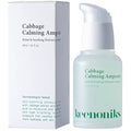 keenoniks Cooling Hyaluronic Acid Ampoule Serum - 85% Cabbage Extract Calming Facial Remedy to Soothe and Moisturize for Sensitive, Dry Skin | Balancing Korean Essence - 1.01 Fl Oz