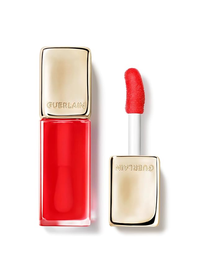 Kiss Kiss Bee Glow Oil - 775 Poppy Glow by Guerlain for Women - 0.3 oz Lip Oil