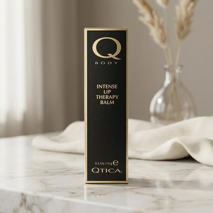 Qtica Intense Lip Repair Balm - Set of 6 by QTICA Beeswax Smooth Creamy Texture Restorative Lip Gel for Dry, Chapped Lips Instant Hydration, Softness