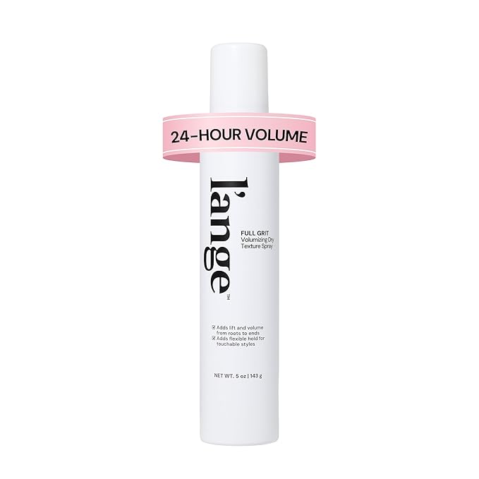 L'ANGE HAIR Full Grit Volumizing Dry Texture Spray for Hair - Root Lift Spray with Flexible Touchable Hold & Airy Grip, Touchable Lightweight Volume for Effortless Styles & Next-Day Refresh - 5 oz