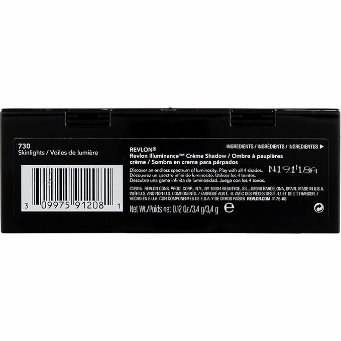 Revlon Illuminance Creme Shadow, 4 Shades, Skinlights - 1 set
