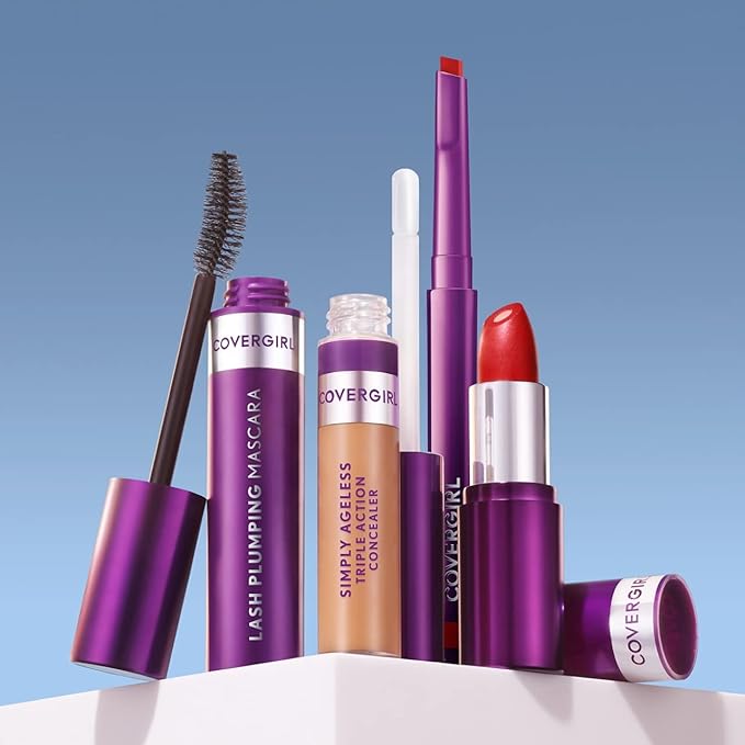 COVERGIRL Simply Ageless Lip Flip Liner, Elegant Nude, Pack of 2