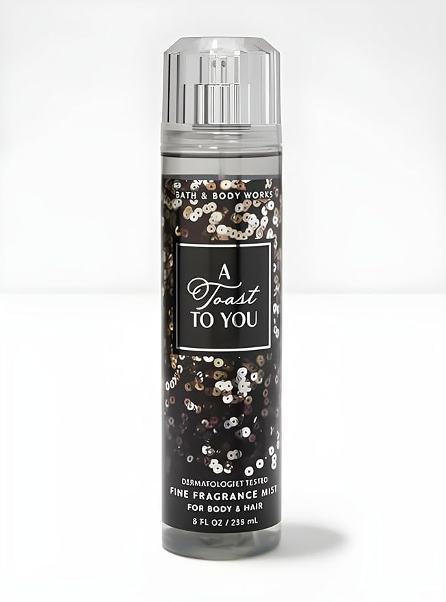 A Toast To You | Bath and Body mist | Fragrance Mist | Dark Plum, Bubbly Berry Spritz & Vanilla Amber | 8 fl oz