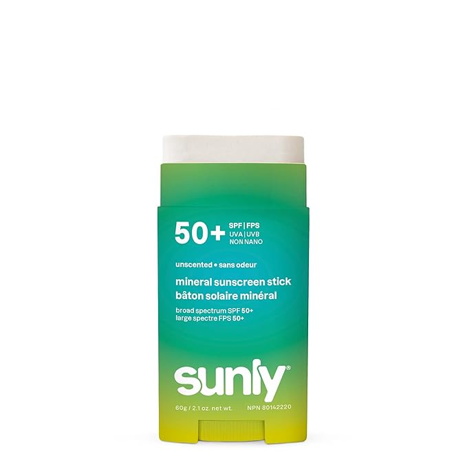 ATTITUDE Mineral Sunscreen Stick SPF 50, Broad Spectrum Zinc Oxide, EWG Verified, Non-Nano, Mess-Free Stick for Face & Body, Lightweight Non-Greasy, Vegan, Unscented, 2 Oz