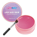 Libeauty Lash Lift Glue Balm Lash Lift Adhesive Strong Sticky Fruit Flavor Eyelash & Eyebrow Perm Glue Balm Brow Lamination Gel (Red Strawberry, 10g/0.35oz)