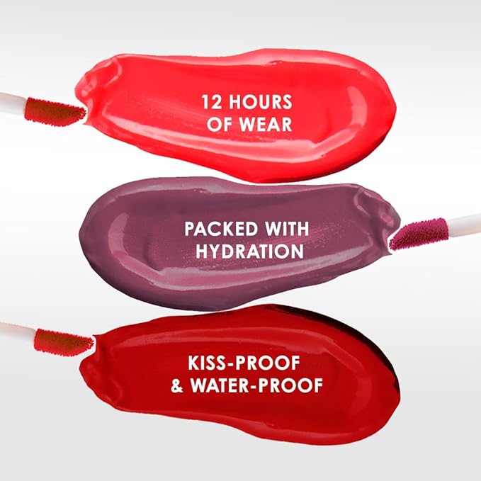 NATASHA MOOR: Molten Matte Liquid Lipstick - Long-Lasting, Hydrating, Matte Finish with Moisturizing Vitamin E - Waterproof, Kiss-Proof, Cruelty-Free - 12-Hour Stay Power - DREAMER