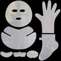 GELMAY 700PCS Face Neck Eye Nose Lip Foot Hand Disposable Plastic Mask Sheet, Ultra-Thin Transparent Facial Masks Skincare Paper Film DIY Spa Wrapped Moisturizing Patch Prevent Evaporation