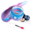 SPODARE Blueberry Lip Mask Overnight, Swirl Lip Sleeping Mask for Dry Cracked Lips Care, Dual-Color Lips Balm for Nourishing and Softening Lips and Reduce Fine Lines -12g