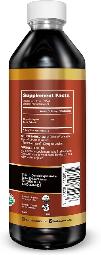 Herbal Goodness Body Detox Liquid 12oz - Natural Detox Drink & Colon Cleanser for Digestive Health, Immunity Boost, Gut Support, and Toxin Removal - Made in USA