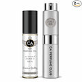 CA Perfume Duo Impression of 2 One 2 Men For Men Perfume Layering Set Mens Cologne Long Lasting Travel Size EDP + Body Oil Roll-On Bottle 0.27 Fl Oz+0.33 Fl Oz