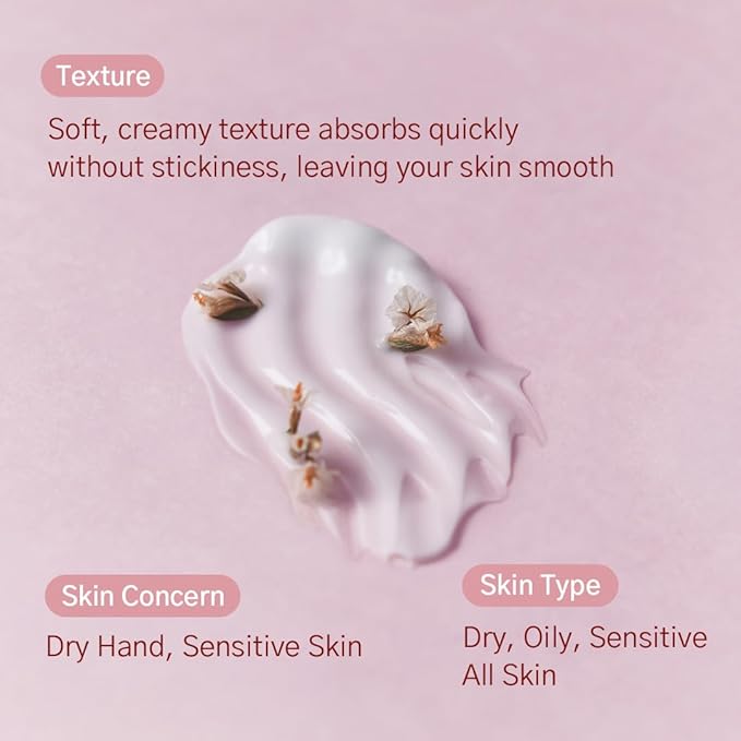 laferme Perfume Hand Cream 2.02 Fl. Oz. (Rose Musk) | Vegan & Travel-Sized Non Sticky Hand Lotion with Shea Butter | Hydrating & Nourishing for Dry Skin, Korean Skincare for Women & Men
