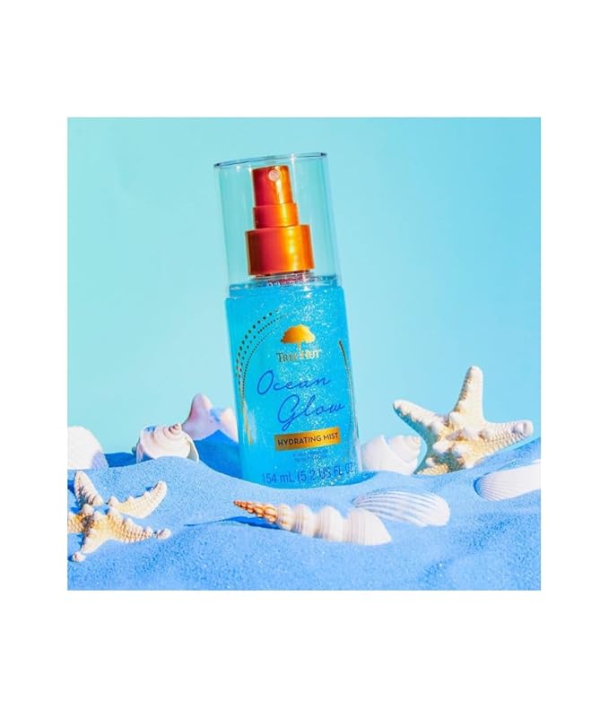 Tree Hut Ocean Glow Hydrating Foaming Gel Body Wash, 18 fl oz Ocean Glow Hydrating Fragrance Mist, 5.2 fl oz