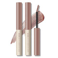 KYDA 2 Pcs Rose Brown Tinted Eyebrow Gel, Ultra-Fine Brush Tinted Brow Cream, Waterproof Smudgeproof Eyebrow Mascara, Long Wear, Pink Brow Makeup without Clumping, Korean Eyes Makeup