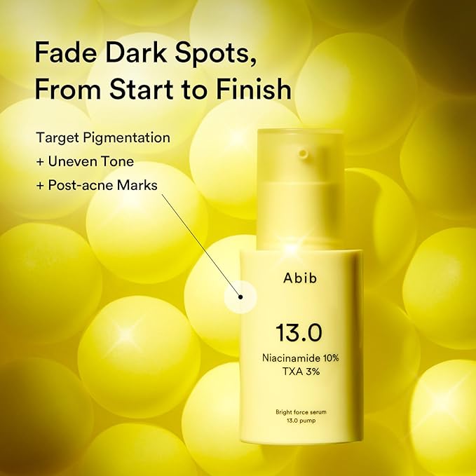 Abib Bright Force Serum 13.0 Pump┃Niacinamide 10% TXA 3% 1.01 fl.oz
