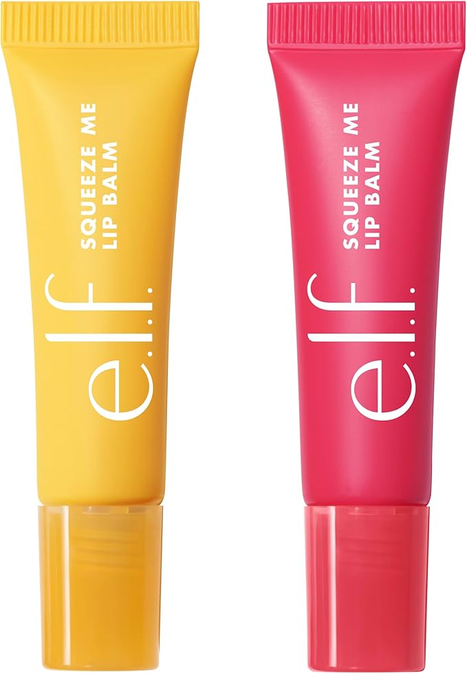 e.l.f. Squeeze Me Lip Balm, Moisturizing Lip Balm for A Sheer Tint of Color, Infused with Hyaluronic Acid, Vegan & Cruelty-Free