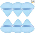 Pimoys 6 Pieces Triangle Powder Puff Soft Makeup Sponge Make Puff for Face Powder Cosmetic Foundation Sponge Makeup Tool