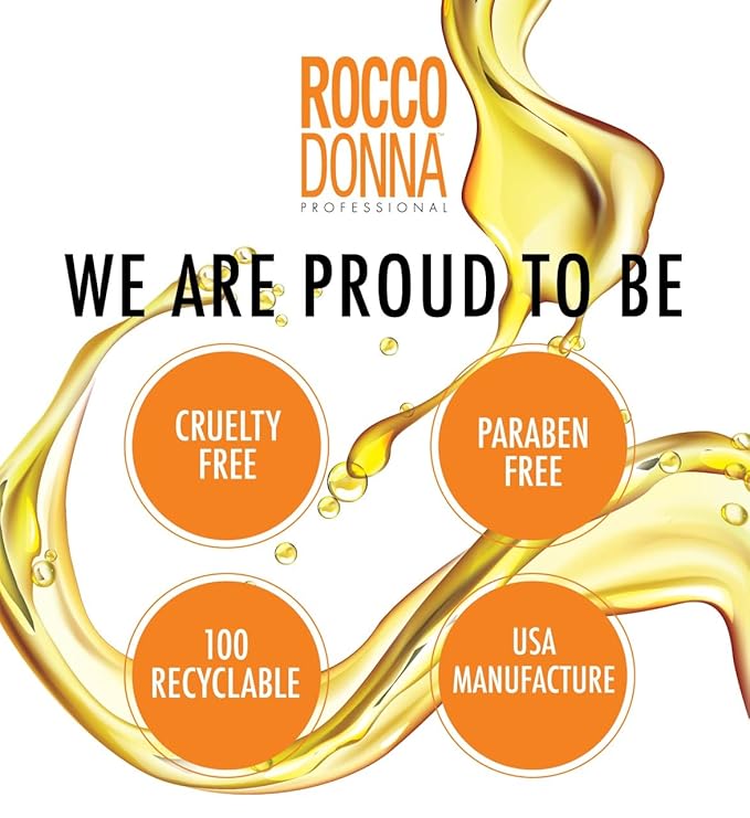 Rocco Donna Sulfate Free Moisturizing Conditioner, Intense Hydration, Smoothing and Shine for Color Treated Hair, with Xotic Oil Complex & Argan Oil, Paraben-free, Keratin Treatment Safe, 8 oz