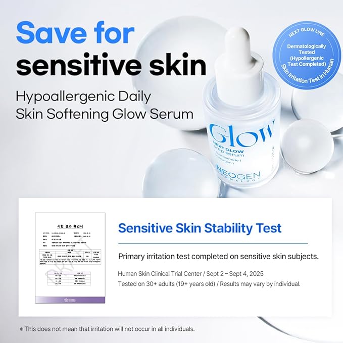 NEOGEN Dermalogy Next Glow Prep Serum 32ml, 1.08 fl.oz – Pore Care & Glass Skin Serum with Niacinamide 20,000PPM, PHA 10% + AHA 3% & 8x Hyaluronic Acid | +30.2% Makeup Adhesion | K-Beauty